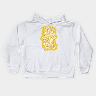 daisies pattern Kids Hoodie